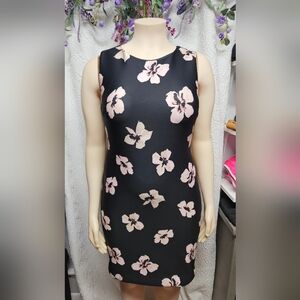 Tommy Hilfiger Black and Pink Halter Mini Dress